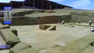 El centro ceremonial deberá ser enterrado cuando culminen las actividades