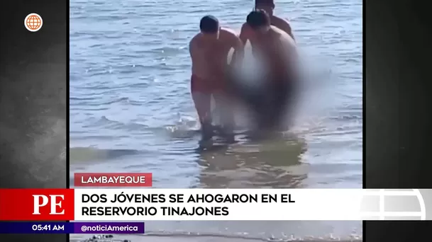 Jóvenes murieron ahogados en Lambayeque. Foto: América Noticias