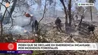 Lambayeque: Piden estado de emergencia por incendios forestales