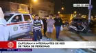 Lambayeque: Policía capturó a integrantes de red de trata de personas