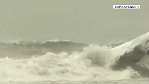 Tripulante de la Marina muere en Lambayeque por fuerte oleaje. Foto y video: Canal N
