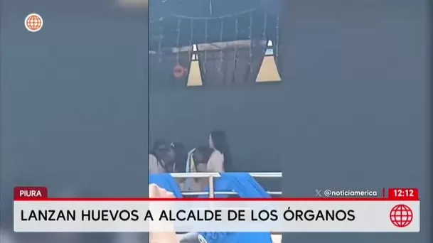 Atacan alcalde de Los Órganos en aniversario del distrito/ América Noticias Atacan alcalde de Los Órganos en aniversario del distrito/ América Noticias