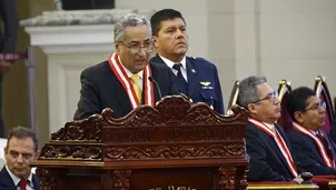 José Luis Lecaros, presidente del Poder Judicial. Foto: Andina