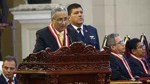 José Luis Lecaros, presidente del Poder Judicial. Foto: Andina