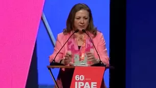 María Isabel León, presidenta de la Confiep. Foto y video: América Noticias