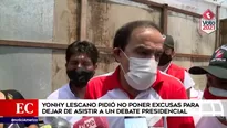 Yonhy Lescano. América Noticias