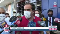 Yonhy Lescano. América Noticias