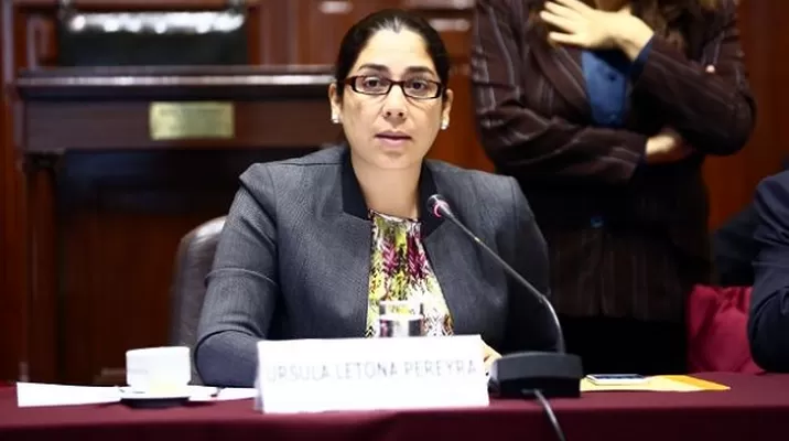 Úrsula Letona. Foto: El Comercio Úrsula Letona. Foto: El Comercio