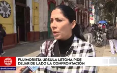 Úrsula Letona: El Perú no es un botín, pido un alto al fuego - Noticias de ursula-letona