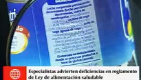 Expertos en temas de nutrición lo criticaron duramente