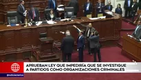 Pleno aprobó texto sustitutorio sobre financiamiento. Foto: captura de TV