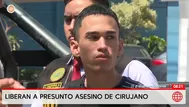 Liberan a asesino de cirujano