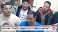 Liberan a detenidos en operativo contra 'El Jorobado'