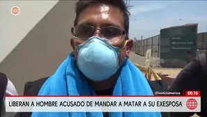 Liberan a hombre acusado de mandar a matar a su exesposa. Foto y video: América Noticias