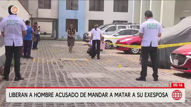 Liberan a hombre acusado de mandar a matar a su exesposa. Foto: América Noticias