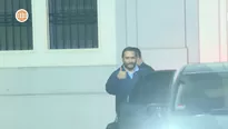 Jaime Villanueva saliendo de DIVIAC | Video: América Noticias