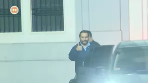 Jaime Villanueva saliendo de DIVIAC | Video: América Noticias