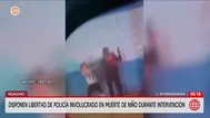 Liberan a policía investigado por muerte de niño en Huacho