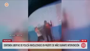 Poder Judicial libera a policía investigado por muerte de niño. Foto y video: América Noticias