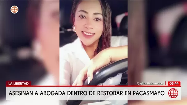La Libertad: Asesinan a abogada dentro de restobar en Pacasmayo. Foto: América Noticias La Libertad: Asesinan a abogada dentro de restobar en Pacasmayo. Foto: América Noticias