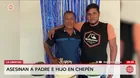 La Libertad: Asesinan a padre e hijo en establo de Chepén