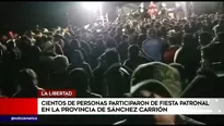 Fiesta popular en Sánchez Carrión. América Noticias