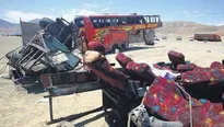 Despiste de bus en Virú. Foto: Referencial/archivo El Comercio