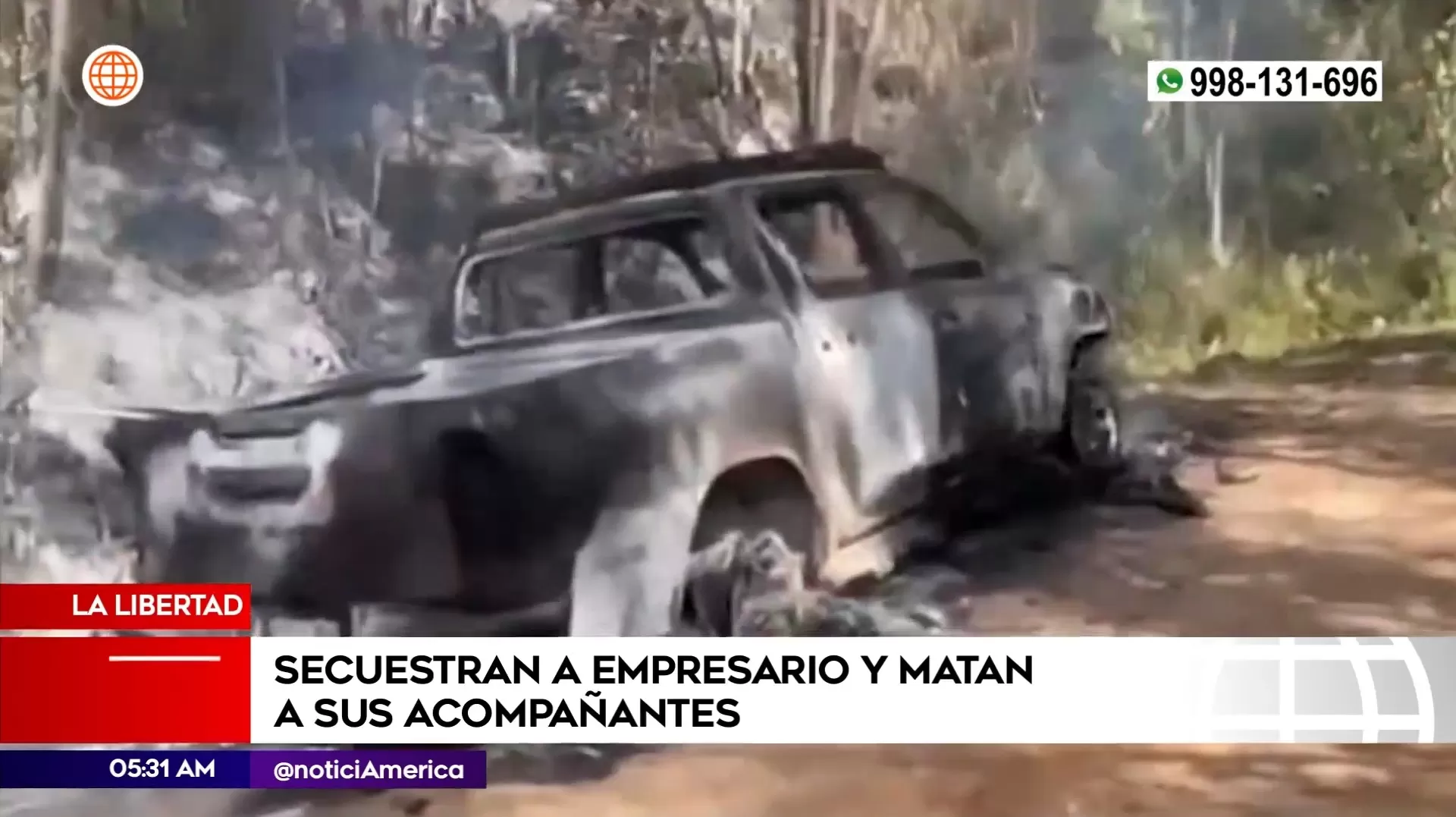 Secuestran a empresario en La Libertad. Foto: América Noticias