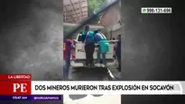 Accidente en mina artesanal. América Noticias