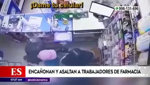 Cámara captó violento asalto.