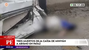 Accidente de tránsito en La Libertad. Foto y video: América Noticias