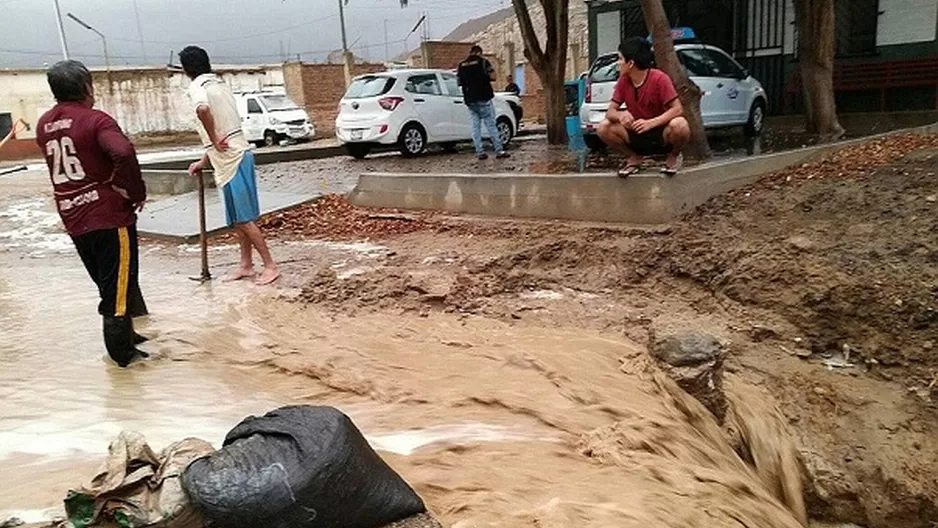 Lluvias en La Libertad. Foto: Difusión