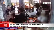 La Libertad: Sicarios mataron a dos amigos dentro de cevichería