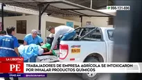 Intoxicación en La Libertad. Foto y video: América Noticias