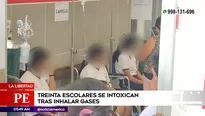 Escolares intoxicados en La Libertad. Foto y video: América Noticias