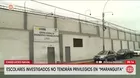 Liceo Naval: Escolares investigados continúan en Maranguita