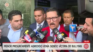 Liceo Naval: Menor presuntamente agredido venía siendo víctima de bullying. Foto y video: América Noticias