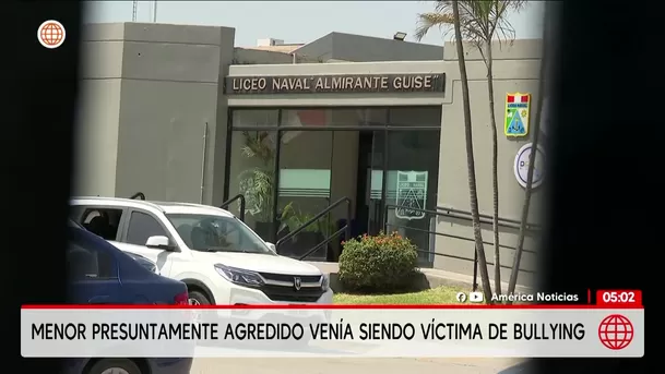 Liceo Naval: Menor presuntamente agredido venía siendo víctima de bullying. Foto: América Noticias Liceo Naval: Menor presuntamente agredido venía siendo víctima de bullying. Foto: América Noticias