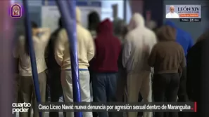 Uno de los escolares del Liceo Naval internados por una agresión sexual previa ha sido denunciado por intentar atacar a otro compañero en las duchas de Maranguita. Video: Cuarto Poder