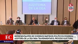 Piden auditoría de la OEA.