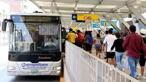 Subsidio al Metropolitano. Video: América Noticias / Foto: Andina