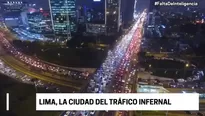 Tráfico infernal en Lima. Foto: Cuarto Poder