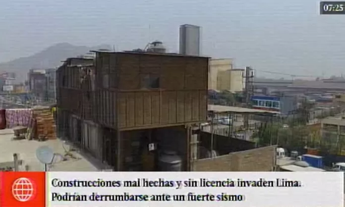 Lima: construcciones mal hechas invaden la ciudad y son un peligro ante  sismos - América Noticias