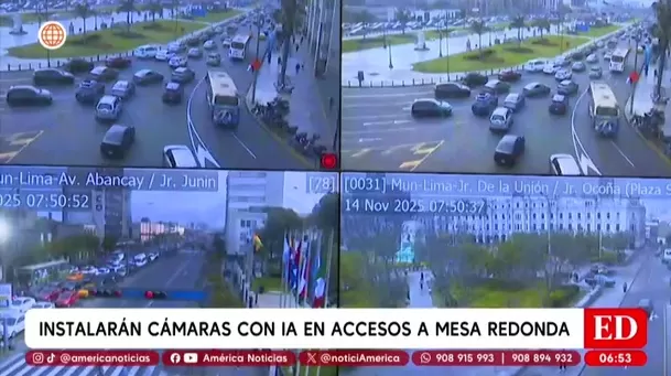 Lima usará cámaras con IA e insiste en usar penal San Jorge/ América Noticias Lima usará cámaras con IA e insiste en usar penal San Jorge/ América Noticias