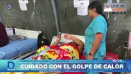 Lima soporta temperaturas de hasta 29 grados antes del verano