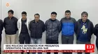 Lima Sur: detienen a seis policías por operativos falsos y cobros