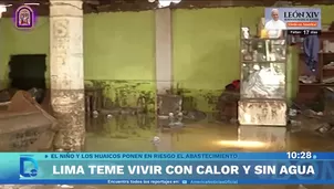 Lima: Advierten riesgo de falta de agua ante El Niño. Foto y video: Domingo al día 