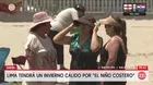 Lima tendrá invierno cálido por El Niño costero