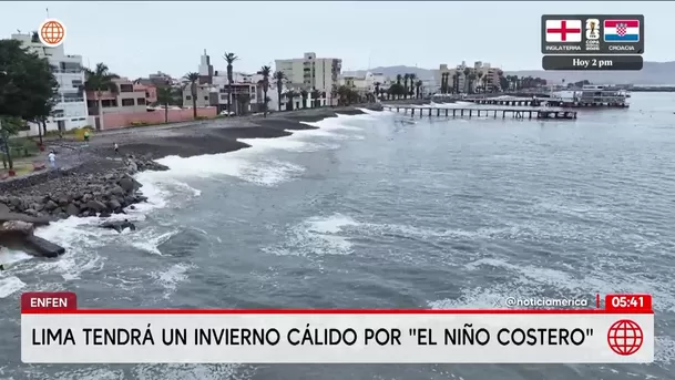 Lima tendrá invierno cálido por El Niño costero. Foto: América Noticias Lima tendrá invierno cálido por El Niño costero. Foto: América Noticias