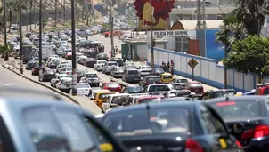 El estudio además señala que un viaje de 10 km en Lima, toma 27 minutos con 10 segundos, 2 minutos más al registrado en el 2021 / Foto: archivo El Comercio